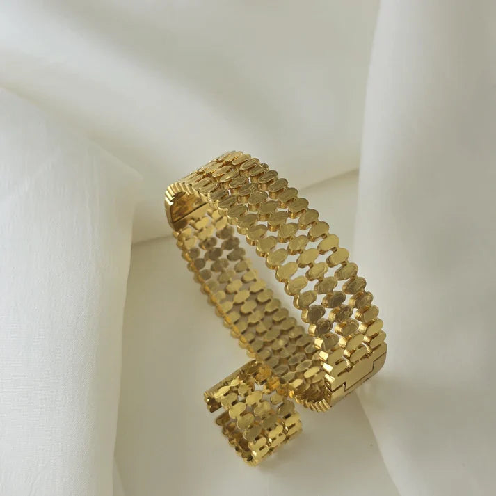 Shein Bangle & Ring Set (Adjustable Ring)