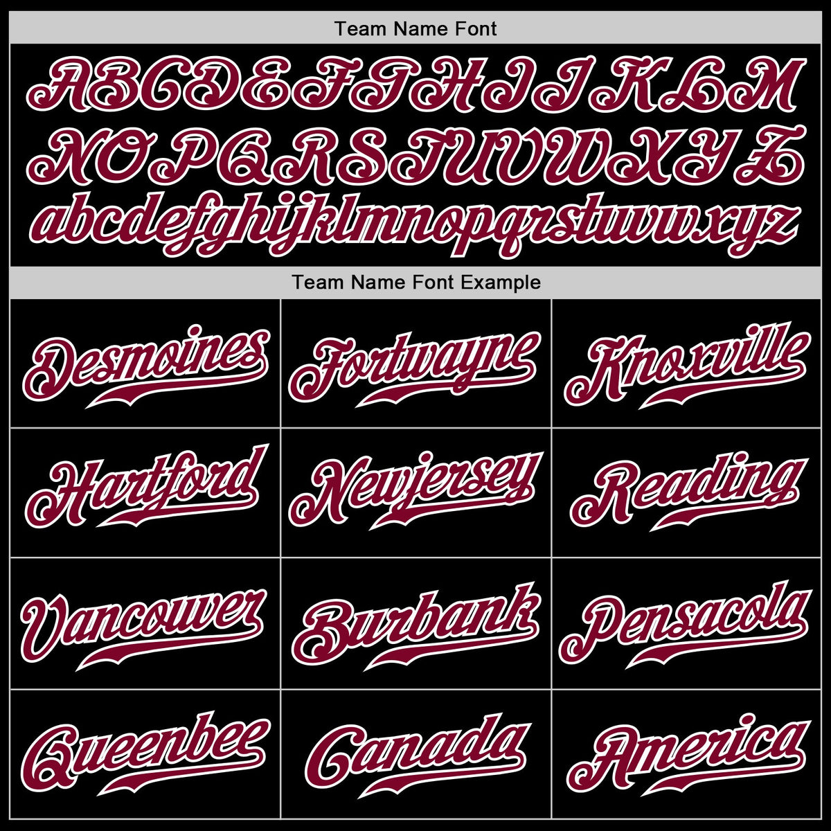 Custom Black White Pinstripe Maroon-White Authentic Baseball Jersey