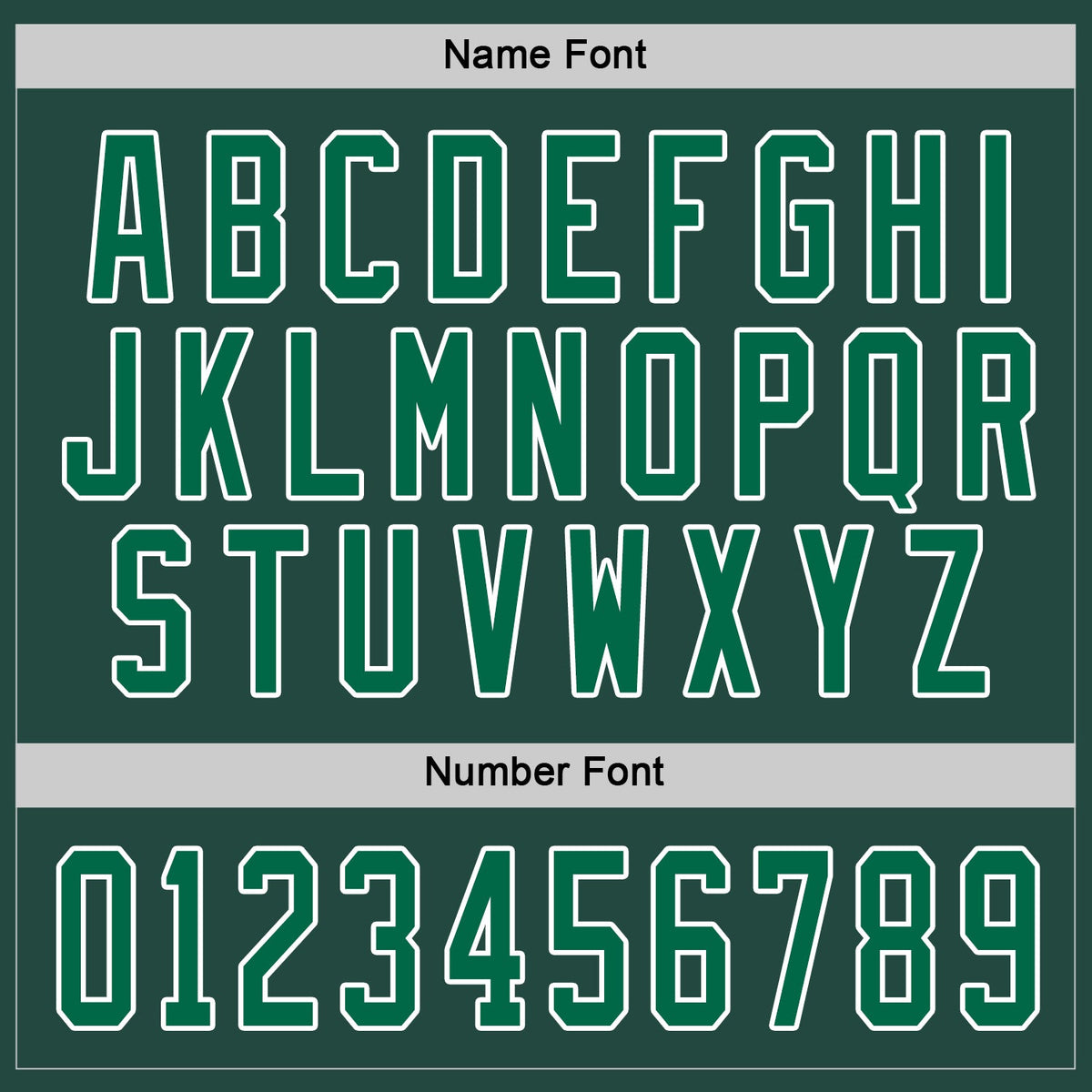 Custom Green Kelly Green-White Hockey Jersey