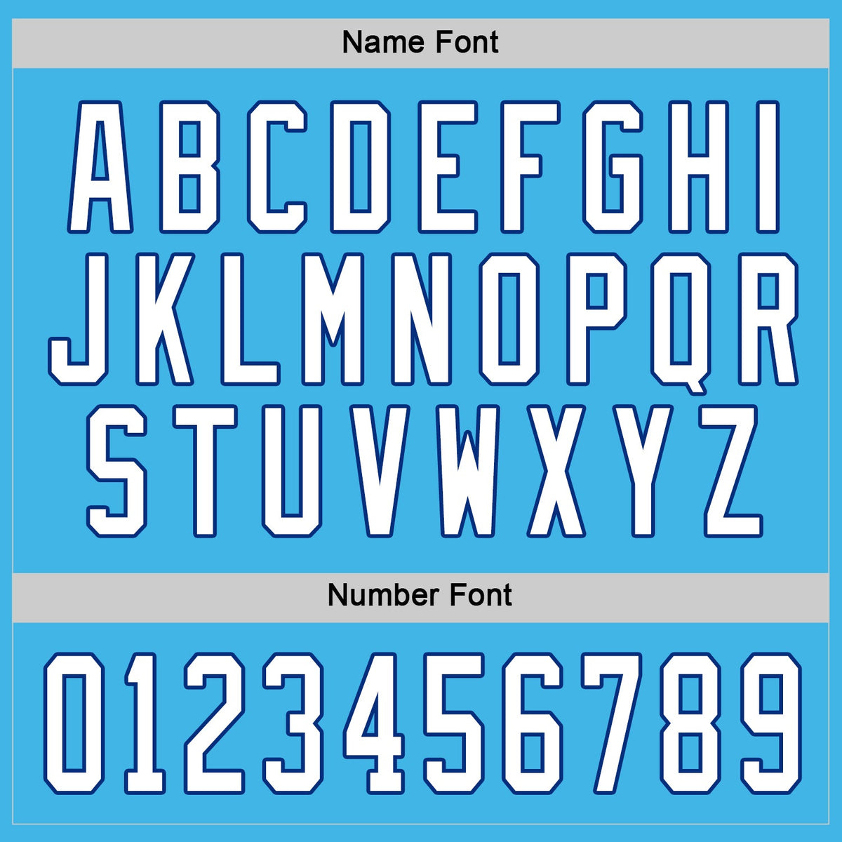 Custom Sky Blue White-Royal Hockey Jersey