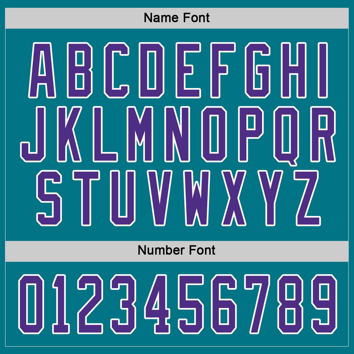 Custom Teal Purple-White Hockey Jersey