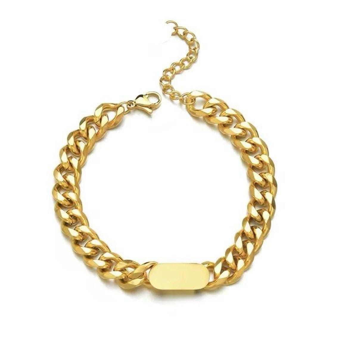 Golden Chain Bracelet