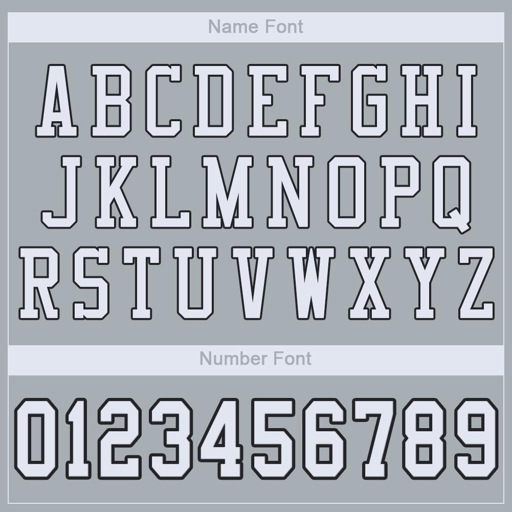 Custom Silver White-Black Mesh Authentic Football Jersey