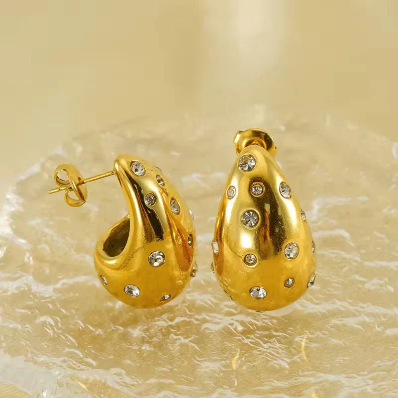Teardom Earrings 18k