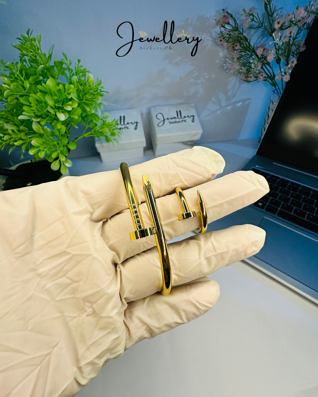 Nail bangle & Ring