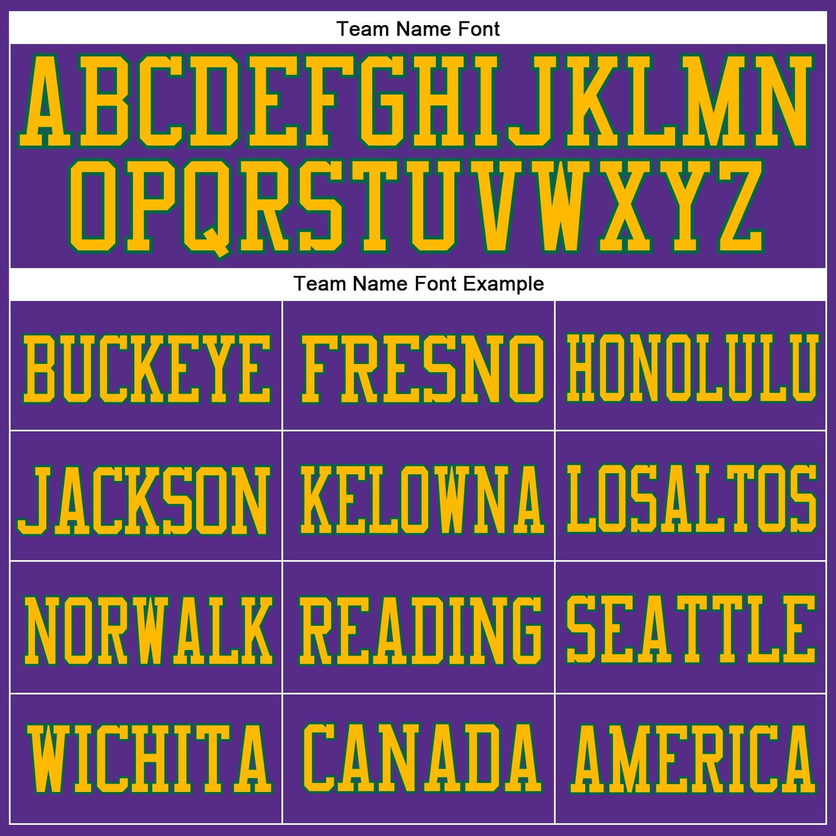 Custom Purple Gold-Kelly Green Mesh Authentic Football Jersey