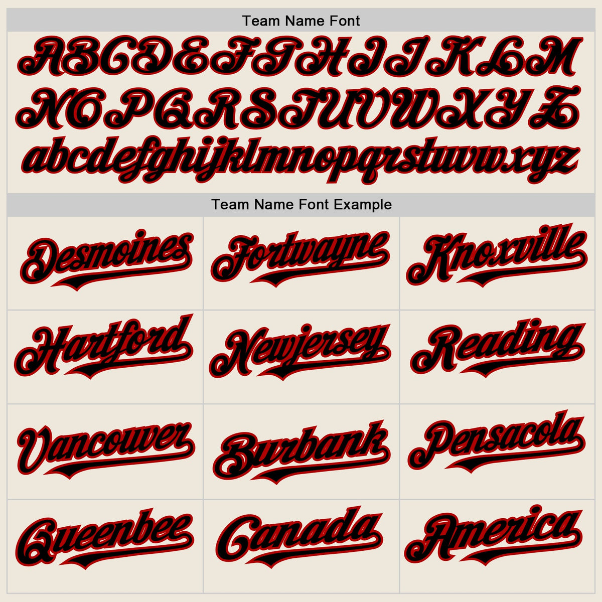 Custom Cream Red Pinstripe Black Two-Button Unisex Softball Jersey